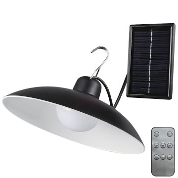 LED solcellslampa CELINA LED/1,8W/3,7V IP44 + fjärrkontroll