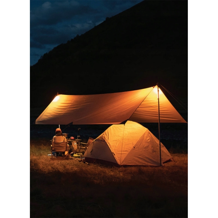 LED solcellslampa CELINA LED/1,8W/3,7V 2400 mAh IP44 + fjärrkontroll