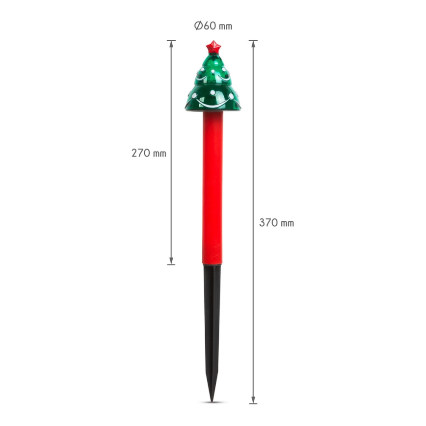 LED solcellslampa för julgran LED/1,2V IP44
