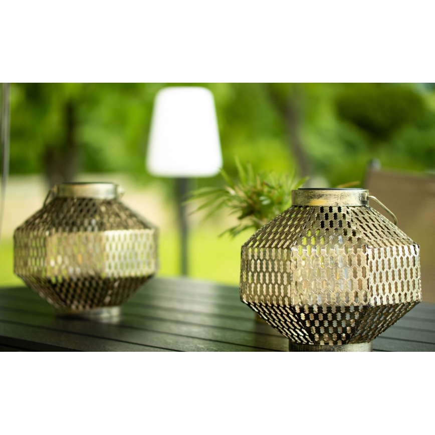 LED Solcellslampa  LAURA 1xE27/1,2V IP44