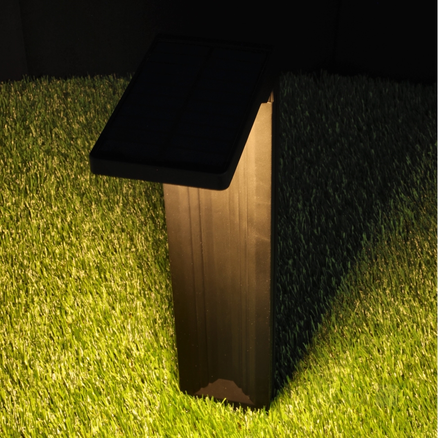 LED solcellslampa LED/0,2W/3,7V 6500K IP44 2200 mAh