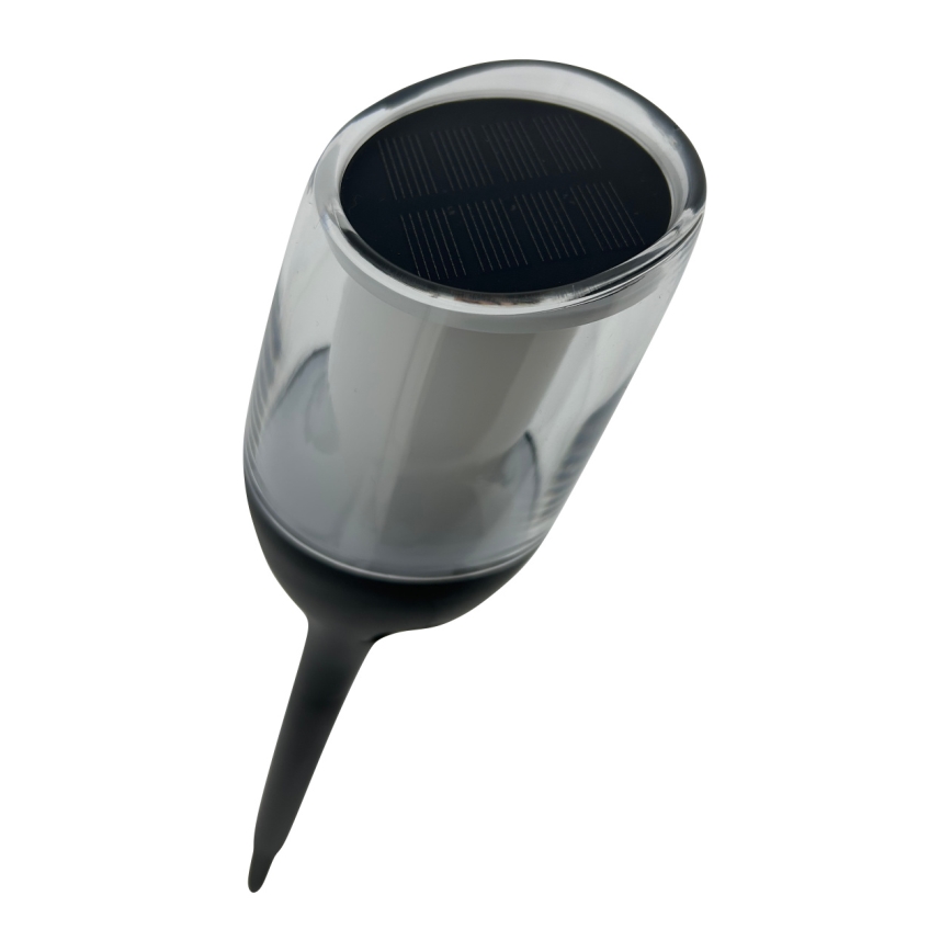 LED-solcellslampa LED/1,2 V 800 mAh IP44 svart