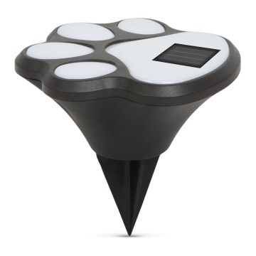 LED solcellslampa LED/1,2V 100mAh IP44 tlapka