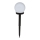LED Solcellslampa LED/1,2V 40mAh IP44 svart