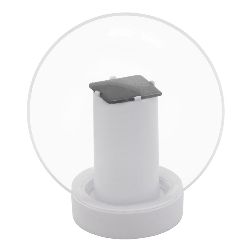 LED Solcellslampa LED/900mAh IP68 vit