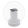 LED Solcellslampa LED/900mAh IP68 vit