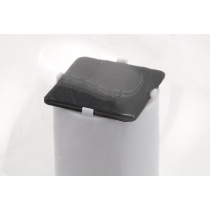 LED Solcellslampa LED/900mAh IP68 vit