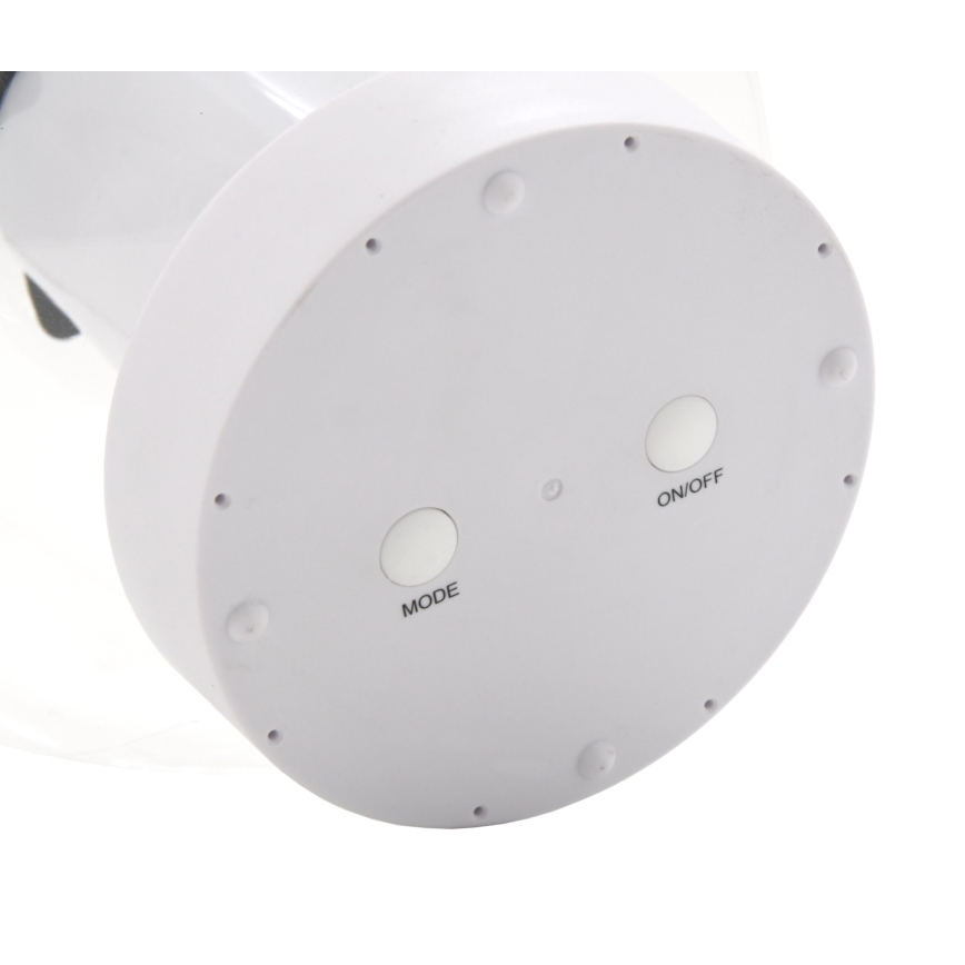 LED Solcellslampa LED/900mAh IP68 vit