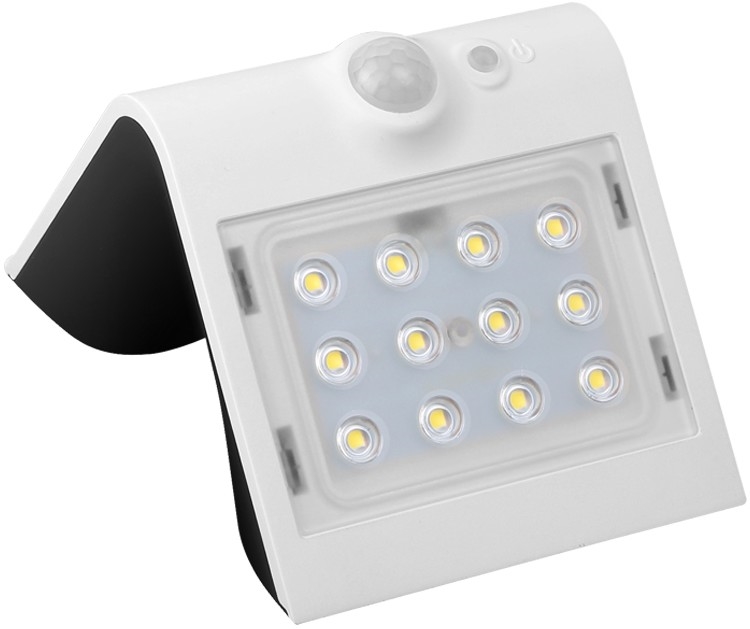 LED Solcellslampa med rörelse- och skymningssensor LED/1,5W/1200 mAh 3,7V IP65