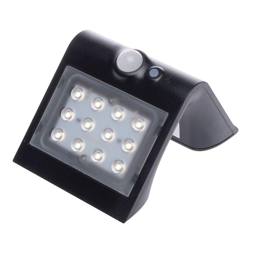 LED Solcellslampa med rörelse- och skymningssensor LED/1,5W/1200 mAh 3,7V IP65