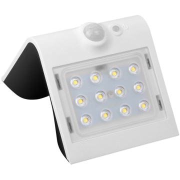 LED Solcellslampa med rörelsesensor LED/1,5W/1200 mAh 3,7V IP65
