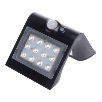 LED Solcellslampa med rörelsesensor LED/1,5W/1200 mAh 3,7V IP65