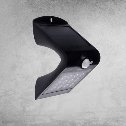 LED Solcellslampa med rörelse- och skymningssensor LED/1,5W/1200 mAh 3,7V IP65