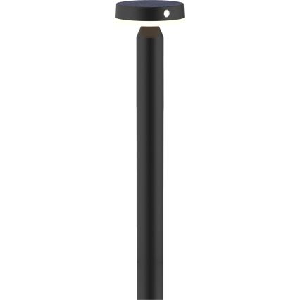 LED solcellslampa med sensor GWINEA LED/4,5W/3,7V 2000 mAh 50 cm IP44 svart
