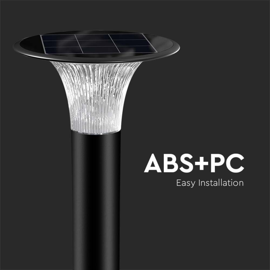 LED solcellslampa med sensor LED/15W/3,2V 4000K/6000K IP65