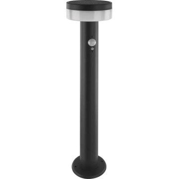 LED solcellslampa med sensor LED/2W/3,7V 1200 mAh IP44 50 cm