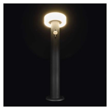 LED solcellslampa med sensor LED/2W/3,7V 1200 mAh IP44 50 cm