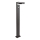LED solcellslampa med sensor LED/2W/3,7V IP54 3000K rund svart