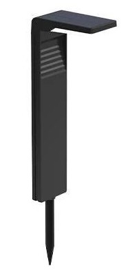LED solcellslampa med sensor LED/3,7V 4000K 41,3 cm 2200 mAh IP65
