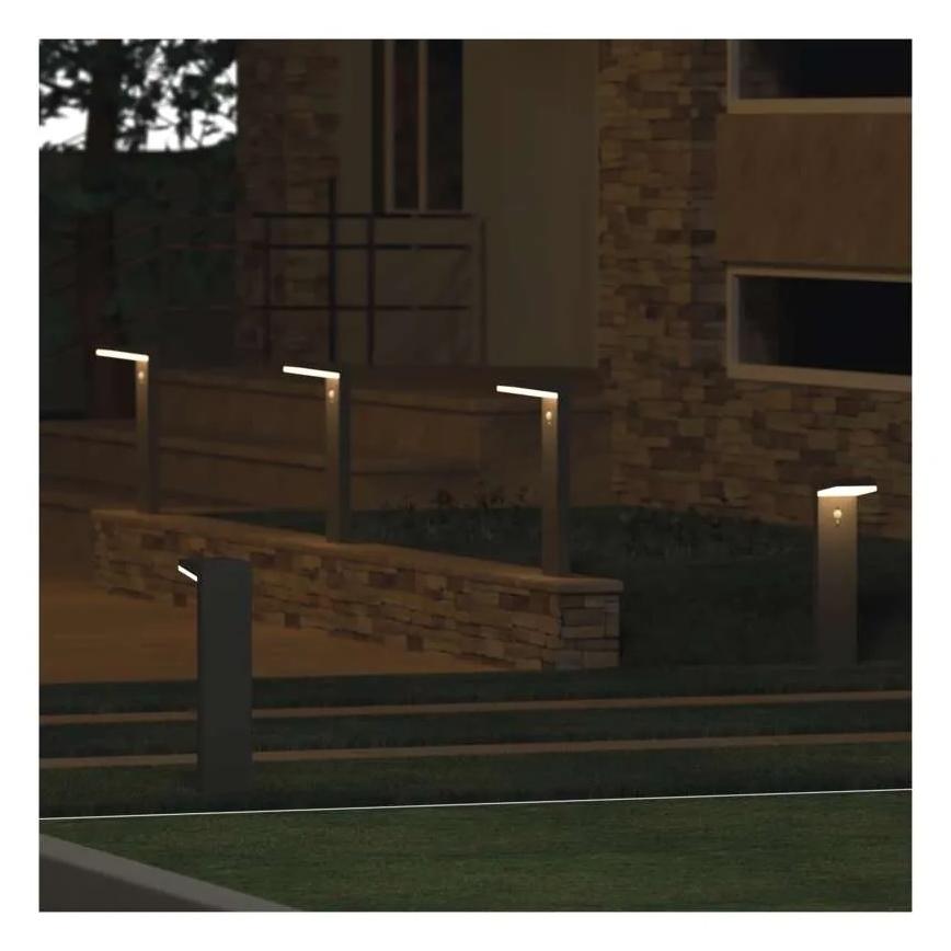 LED solcellslampa med sensor LED/4,4W/3,7V 2200 mAh IP44