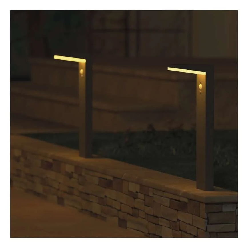 LED solcellslampa med sensor LED/4,4W/3,7V 2200 mAh IP44