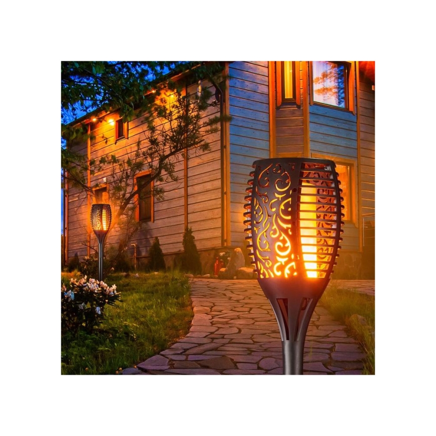 LED solcellslampa med skymningssensor LED/1,2W/1,2V 600 mAh IP44