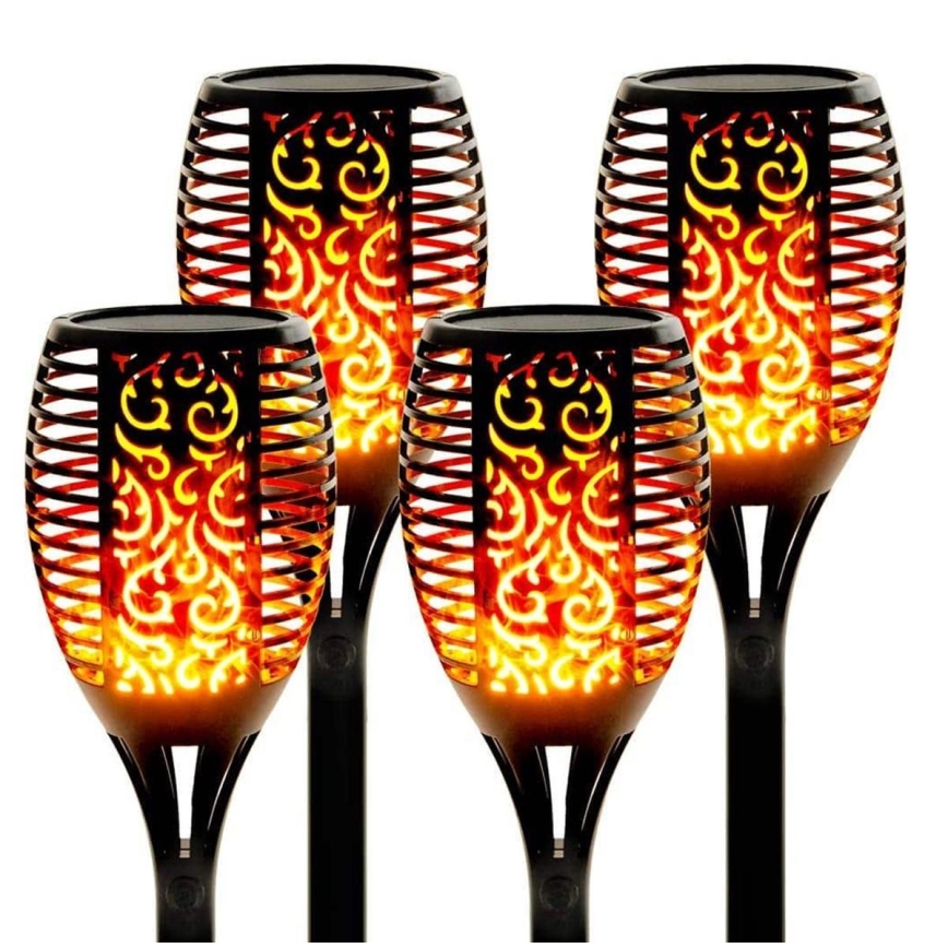 LED solcellslampa med skymningssensor LED/1,2W/1,2V 600 mAh IP44