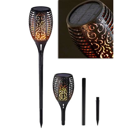 LED solcellslampa med skymningssensor LED/1,2W/1,2V 600 mAh IP44