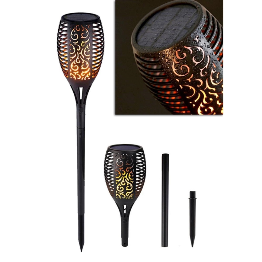 LED solcellslampa med skymningssensor LED/1,2W/1,2V 600 mAh IP44