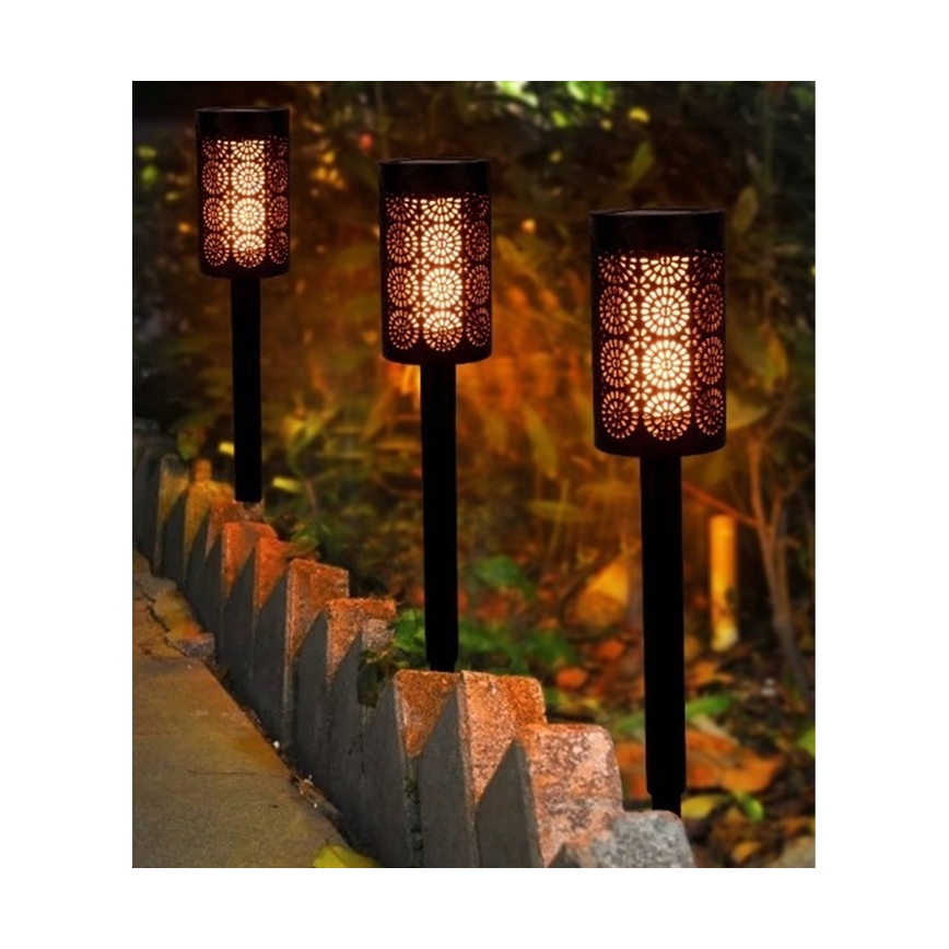 LED Solcellslampa med skymningssensor LED/2V IP44 600 mAh