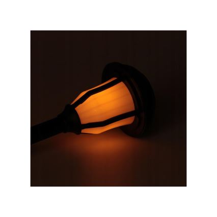 LED-solcellslampa med skymningssensor LED/2V IP44 600 mAh