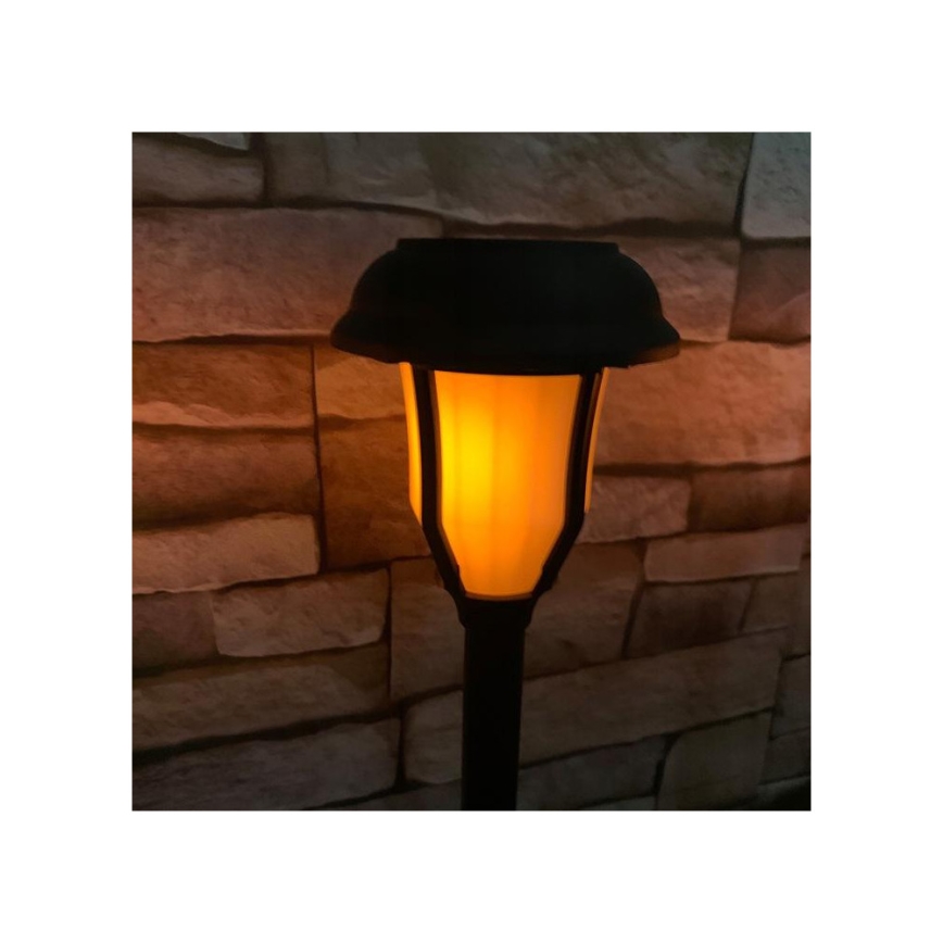 LED Solcellslampa med skymningssensor LED/2V IP44