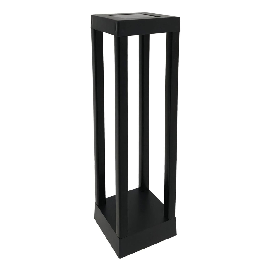 LED solcellslampa PALERMO LED/3,7V 500 mAh 46 cm IP44 svart