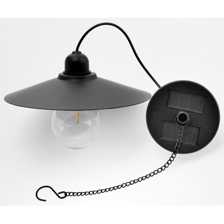LED solcellsljuskrona på snöre DINA 1,2V 200 mAh IP44