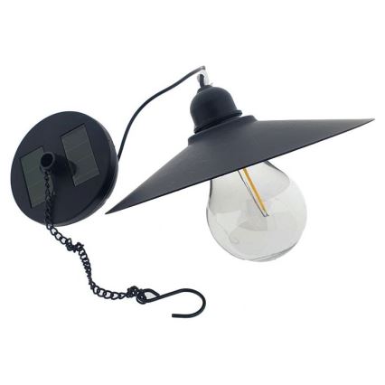 LED solcellsljuskrona på snöre DINA 1,2V 200 mAh IP44