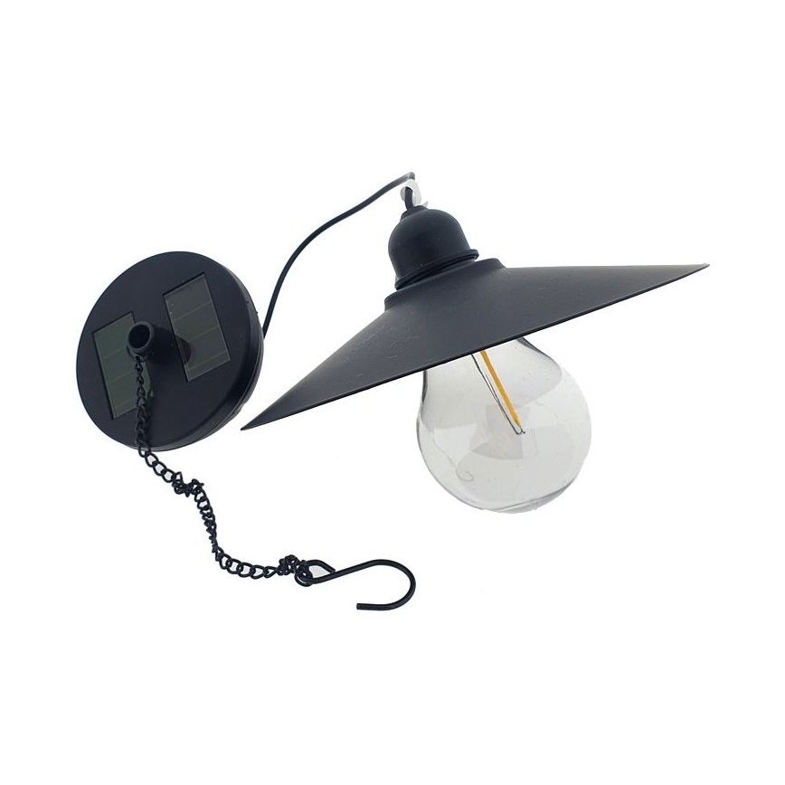 LED solcellsljuskrona på snöre DINA 1,2V 200 mAh IP44