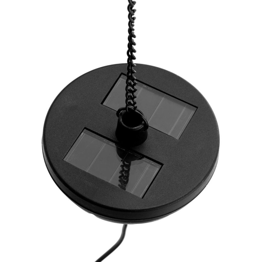 LED solcellsljuskrona på snöre DINA 1,2V 200 mAh IP44