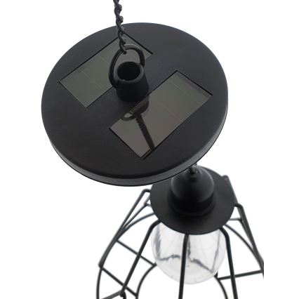 LED solcellsljuskrona på snöre KATTY 1,2V 300 mAh IP44