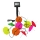 LED solcellsljusslinga 10xLED/1,2V 300 mAh 3,8 m IP44 paraplyer