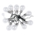 LED solcellsljusslinga 10xLED/1W/1,2V 2 m IP44 3000K