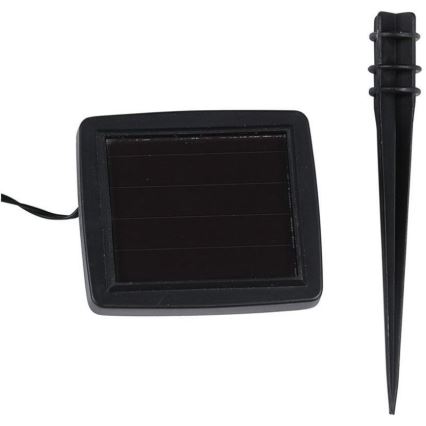 LED solcellsljusslinga 10xLED/1W/1,2V 2 m IP44 3000K
