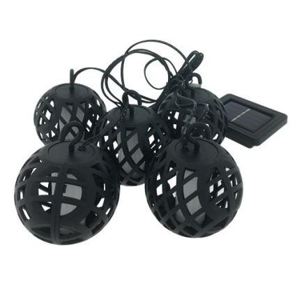 LED solcellsljusslinga 60xLED/2m 400 mAh IP44
