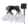 LED solcellsljusslinga ICE 30xLED/1,2V 300 mAh IP44