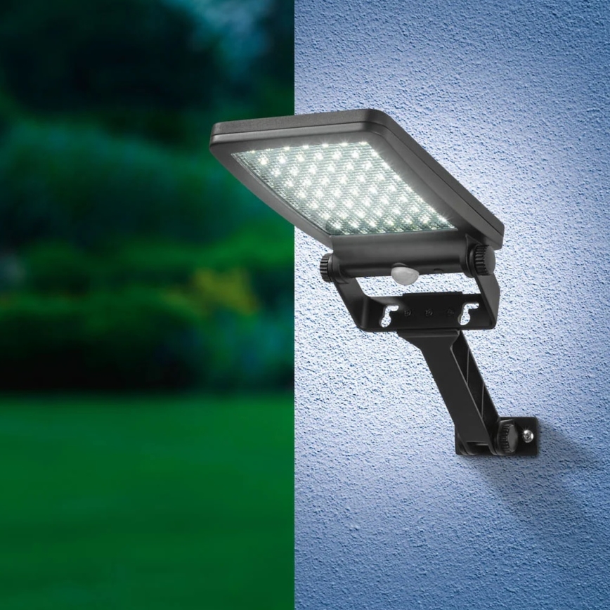LED solcellsreflektor ADIK LED/1,2W/3,7V 1200 mAh 6500K IP44