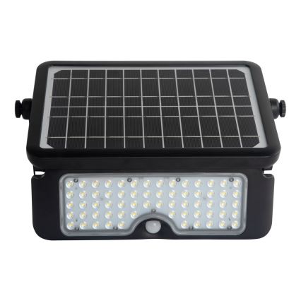 LED Solcellstrålkastare med rörelse- och skymningssensor EPAD LED/10W/3000 mAh 7,4V 4000K IP65