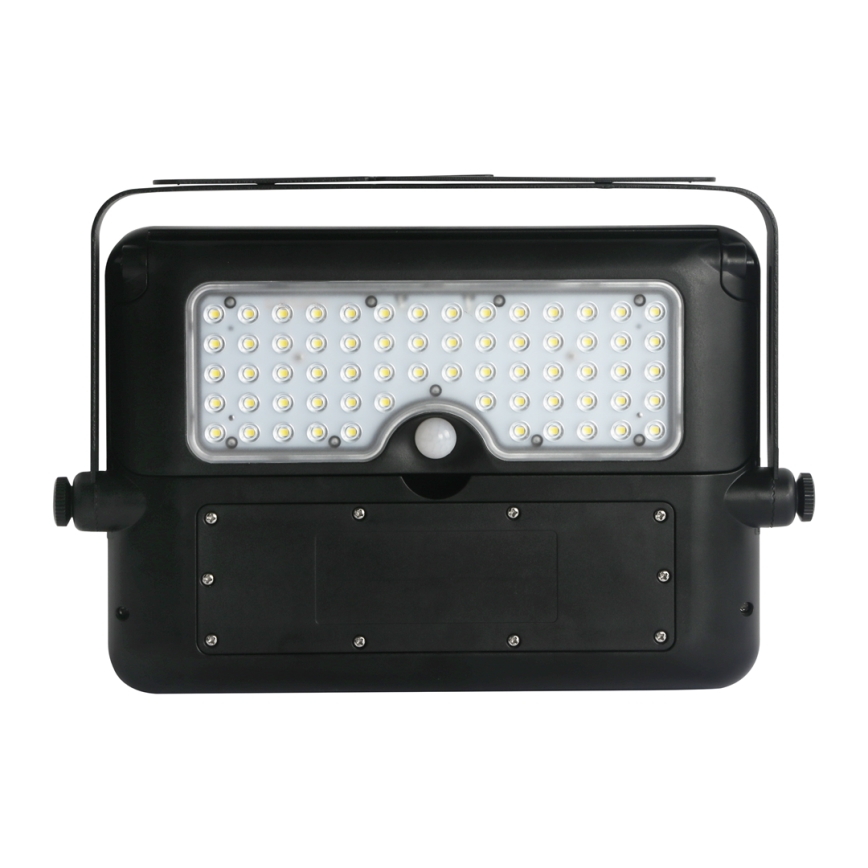 LED Solcellstrålkastare med rörelse- och skymningssensor EPAD LED/10W/3000 mAh 7,4V 4000K IP65