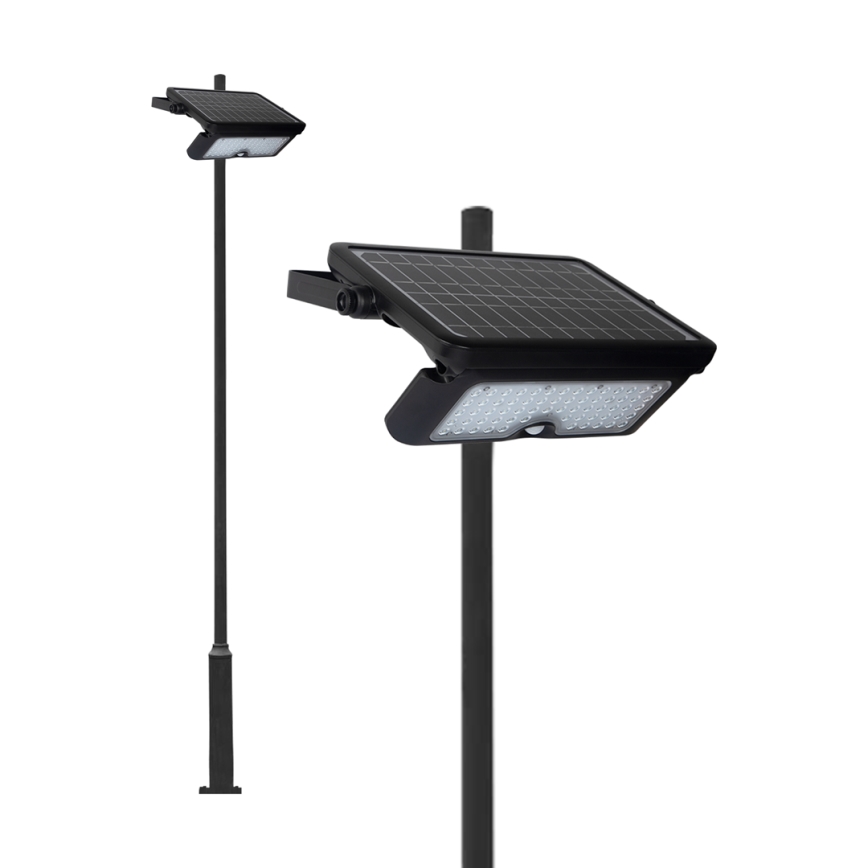 LED Solcellstrålkastare med rörelse- och skymningssensor EPAD LED/10W/3000 mAh 7,4V 4000K IP65