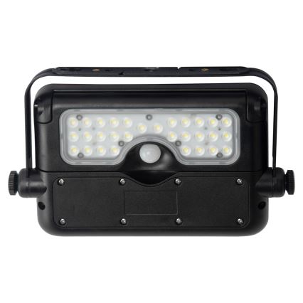 LED Solcellstrålkastare med rörelse- och skymningssensor EPAD LED/5W/3000 mAh 3,7V 4000K IP65