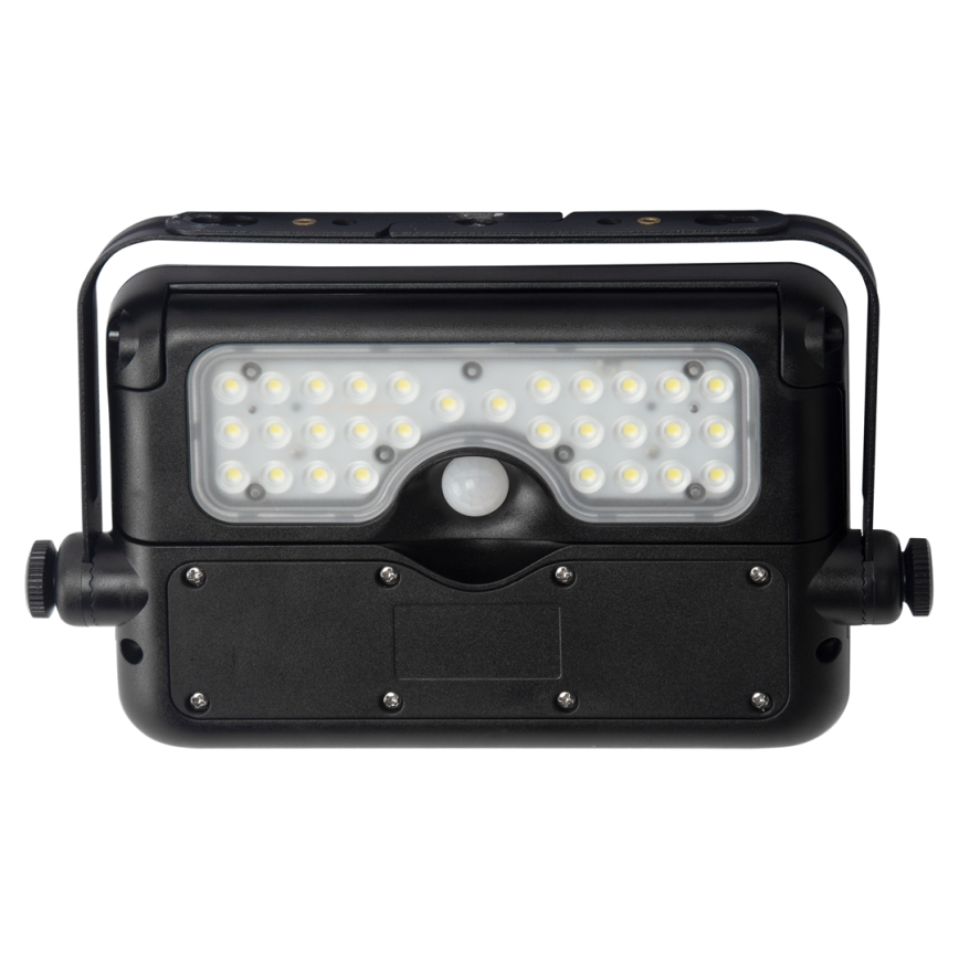 LED Solcellstrålkastare med rörelse- och skymningssensor EPAD LED/5W/3000 mAh 3,7V 4000K IP65
