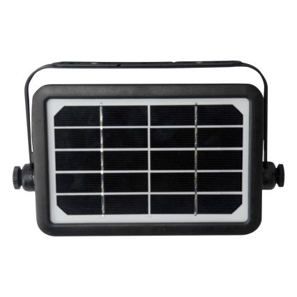 LED Solcellstrålkastare med rörelse- och skymningssensor EPAD LED/5W/3000 mAh 3,7V 4000K IP65